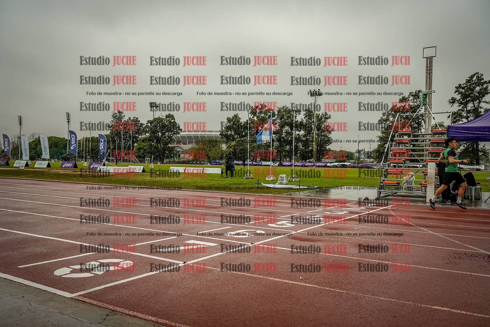 Fotos de los 400 m de varones