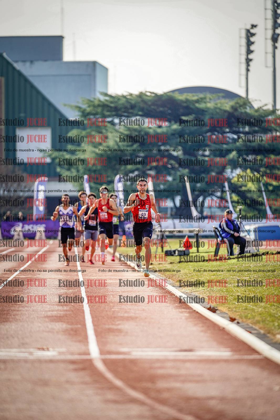 Fotos de los 800 m de varones