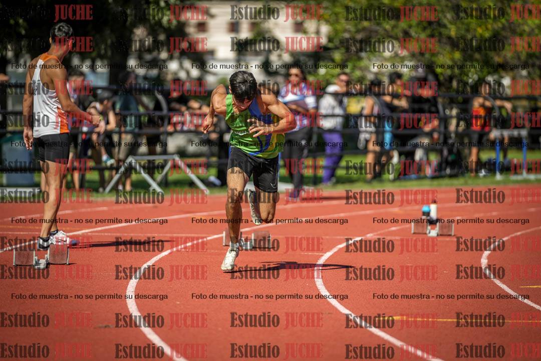 Fotos de los 200 m llanos de varones