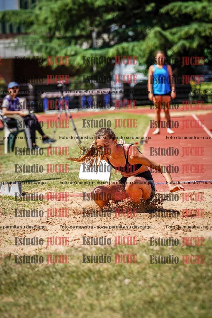 Fotos del salto en largo de mujeres - U14