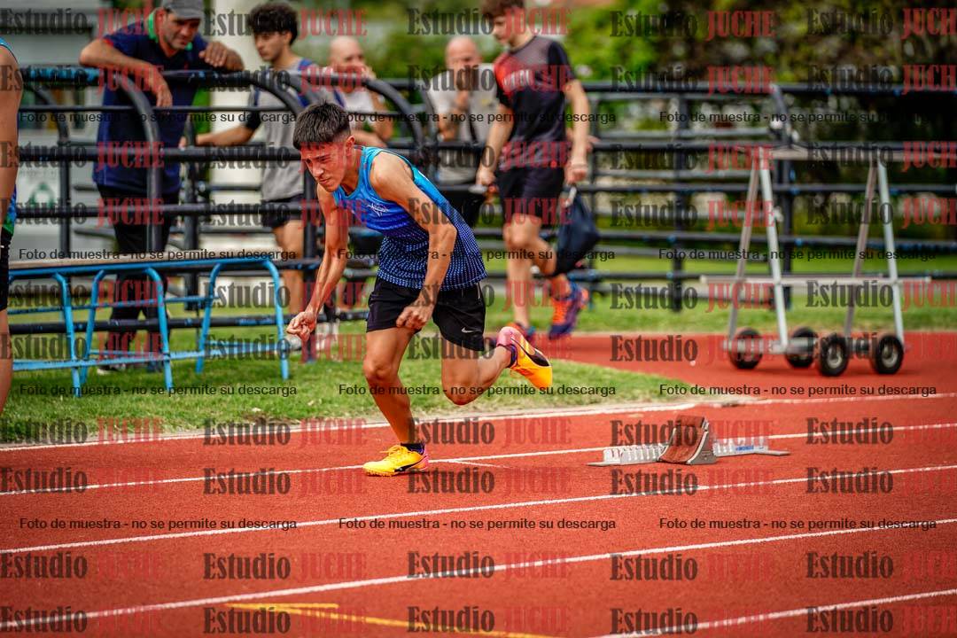Fotos de los 200 m de varones