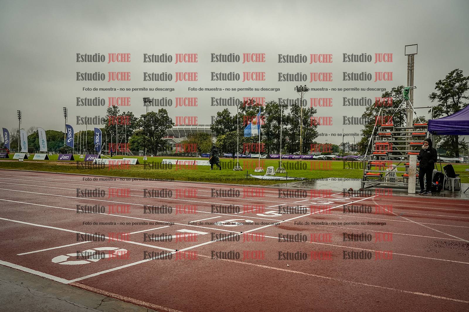 Fotos de los 400 m de varones