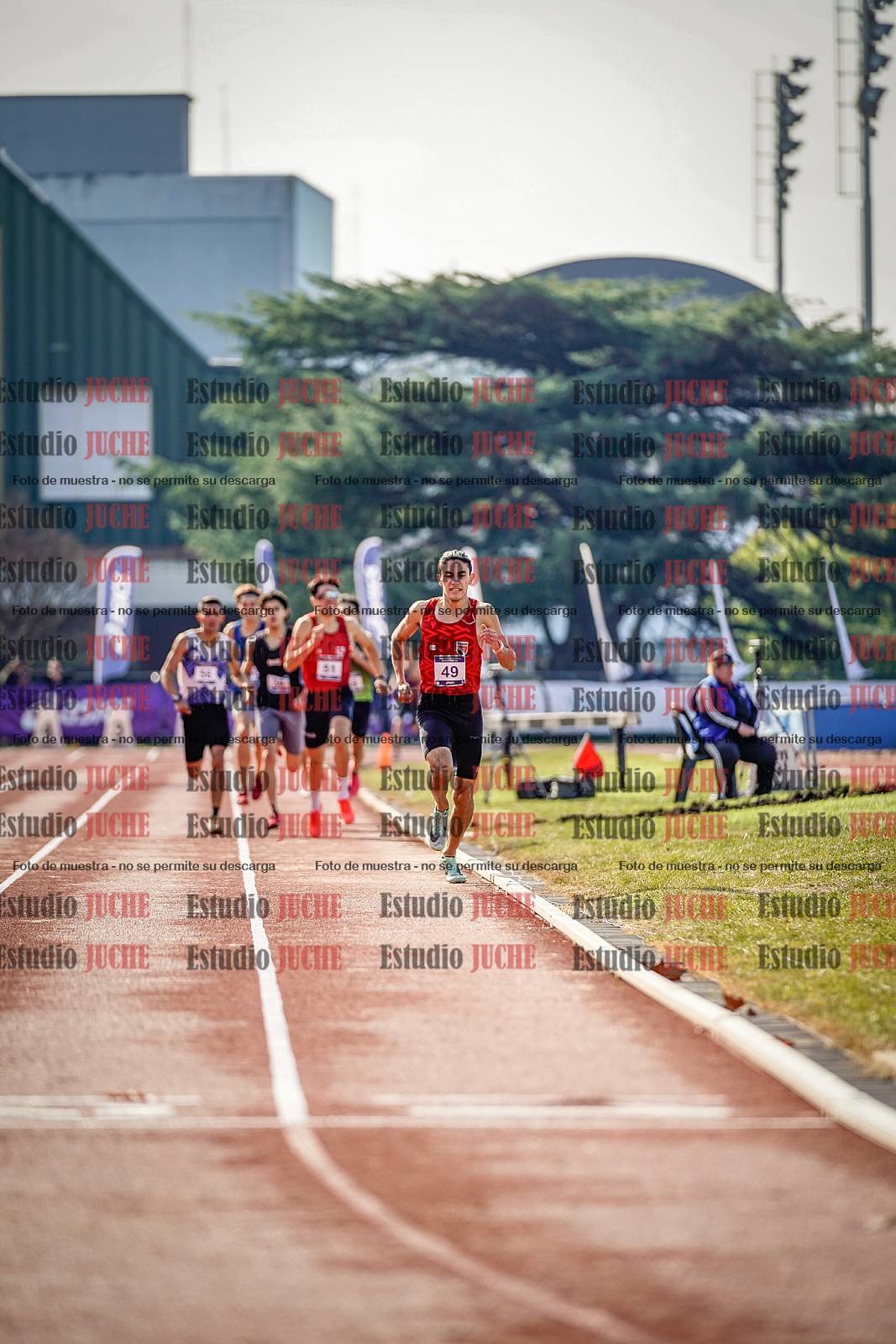 Fotos de los 800 m de varones