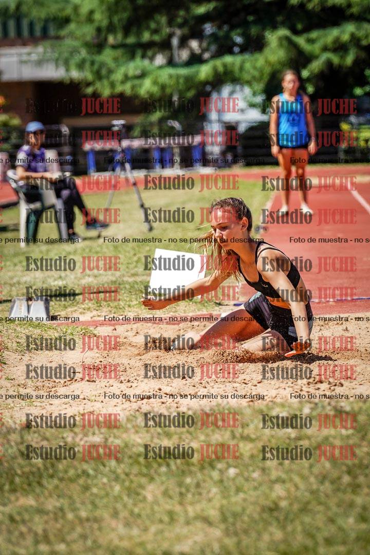 Fotos del salto en largo de mujeres - U14