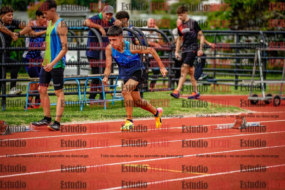 Fotos de los 200 m de varones