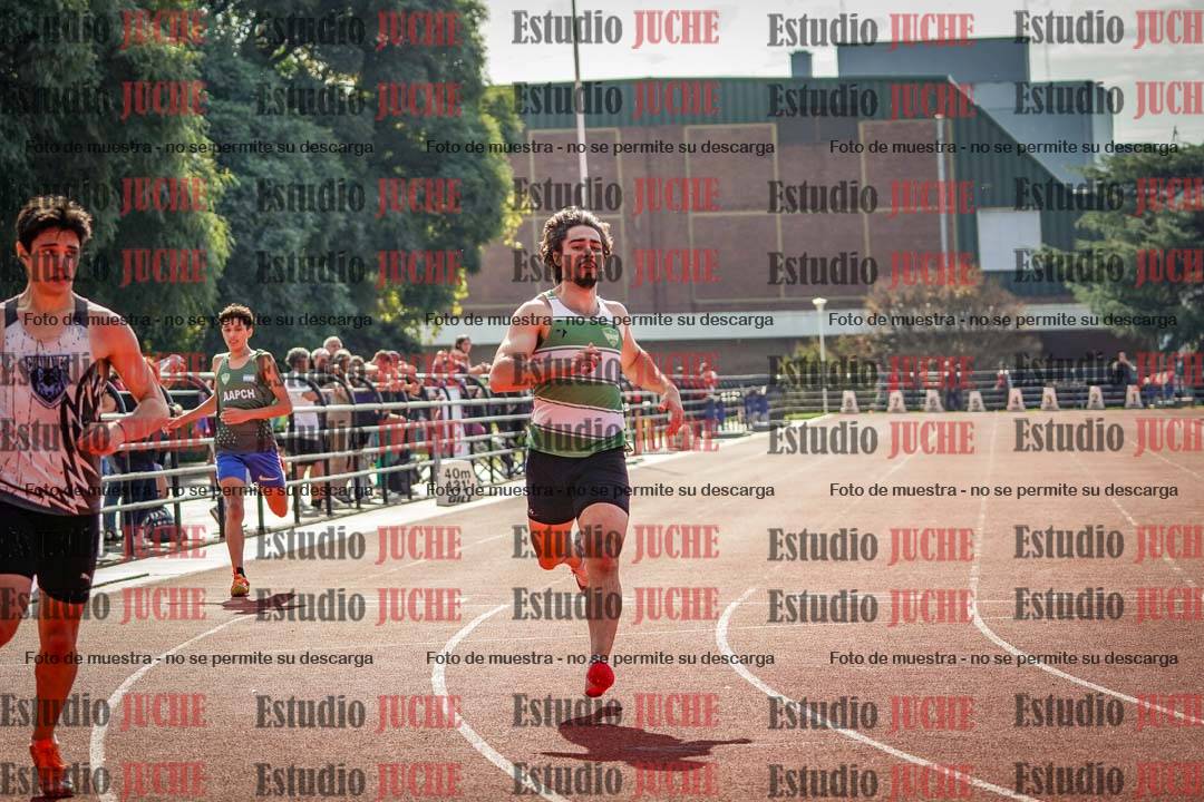 Fotos de los 200 m llanos de varones