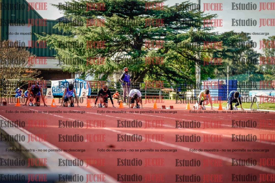 Fotos de los 80 m llanos de varones
