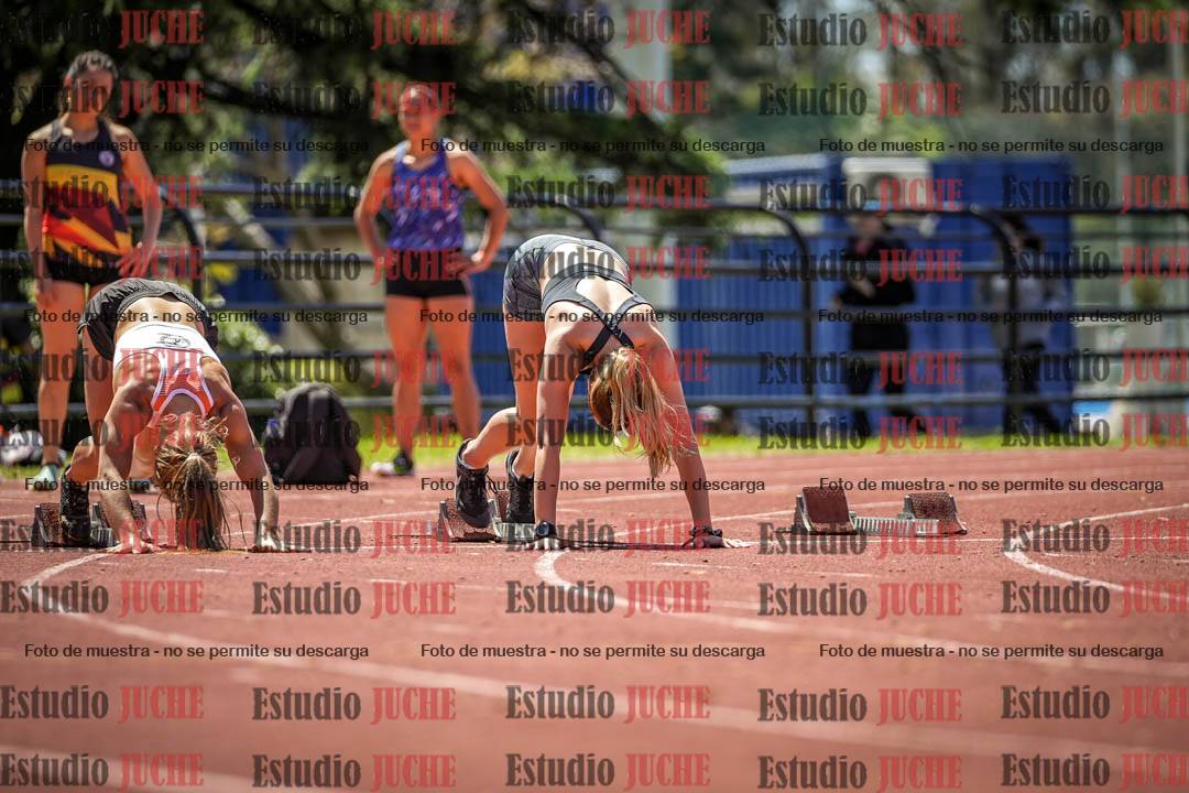 Fotos de los 100 m llanos de mujeres