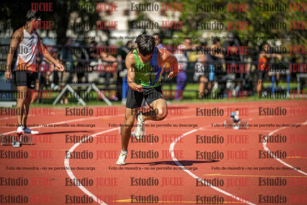 Fotos de los 200 m llanos de varones