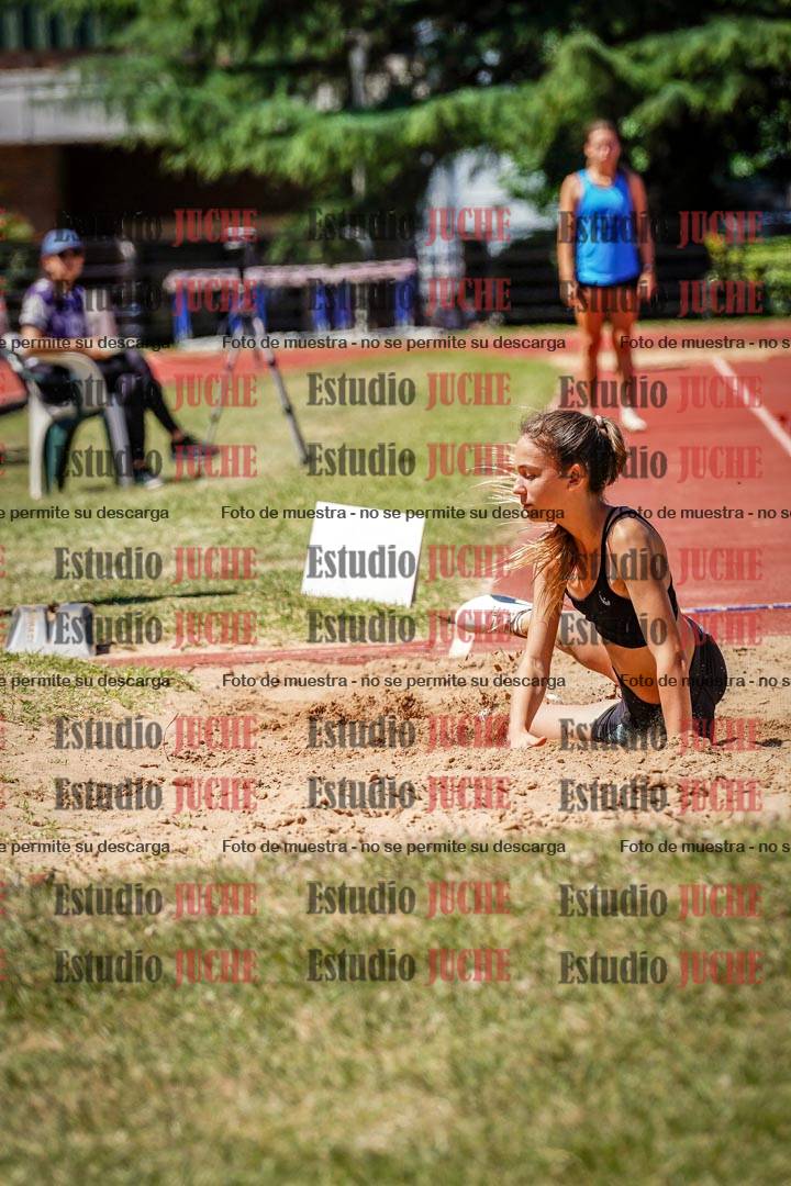 Fotos del salto en largo de mujeres - U14