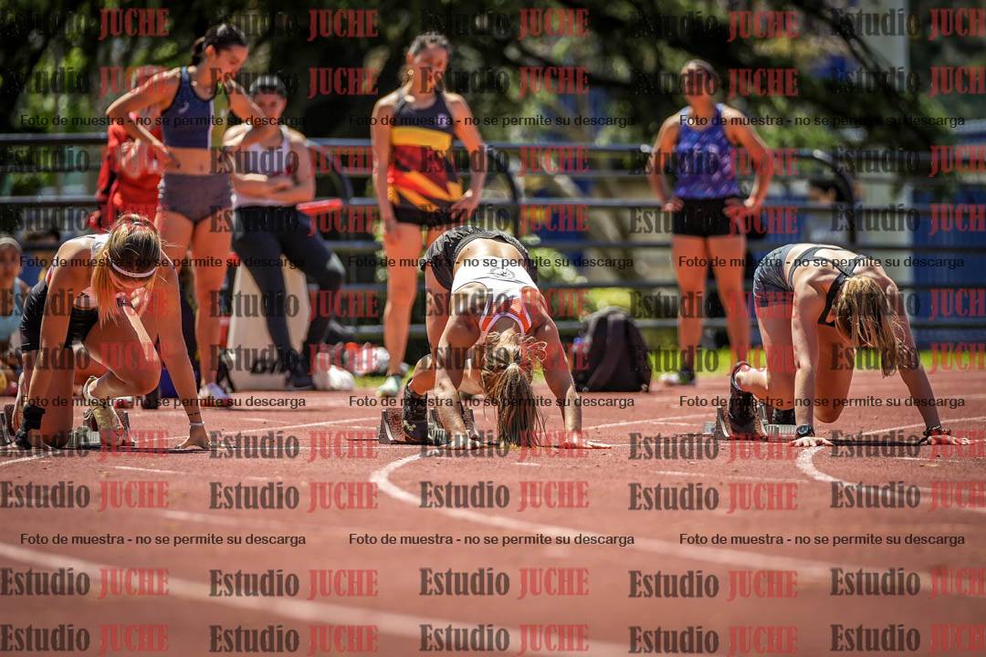 Fotos de los 100 m llanos de mujeres