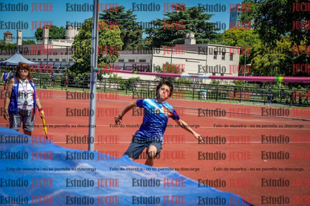 Fotos del salto en alto de varones