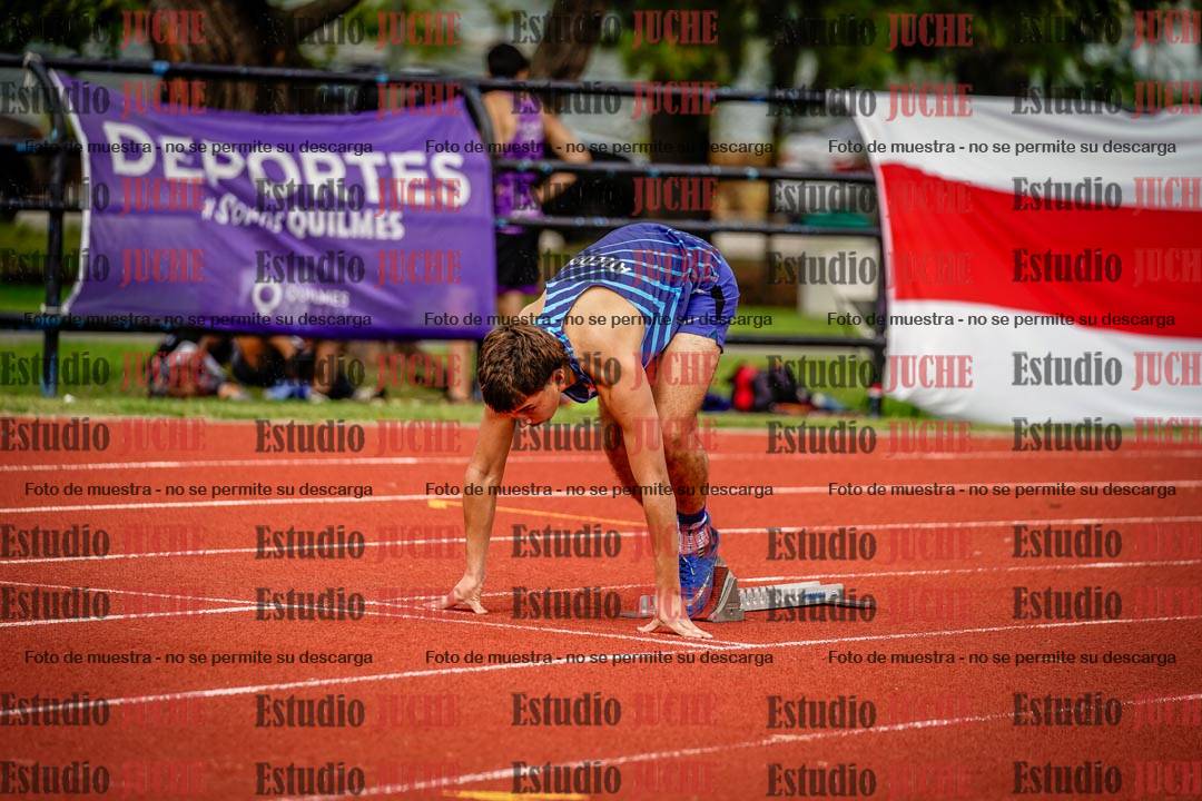 Fotos de los 200 m de varones