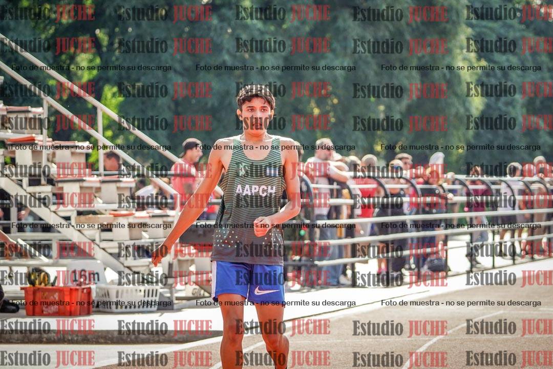 Fotos de los 200 m llanos de varones