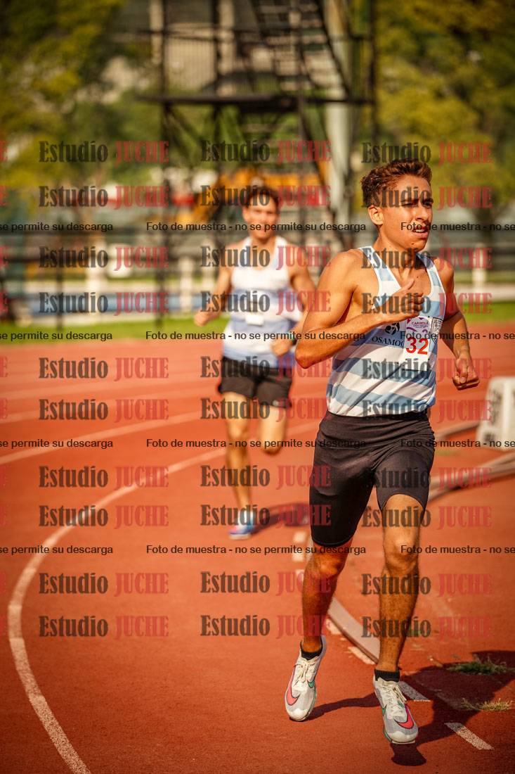 Fotos de los 1500 m llanos de varones