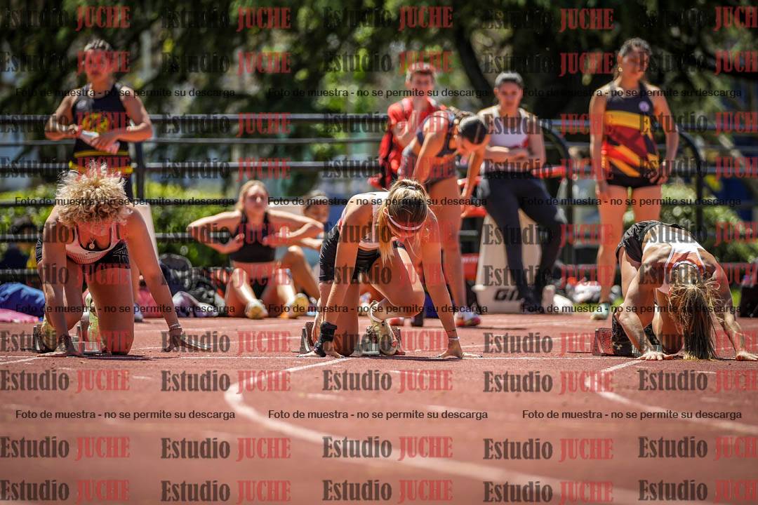 Fotos de los 100 m llanos de mujeres