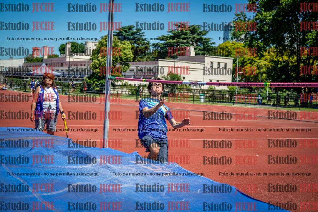 Fotos del salto en alto de varones
