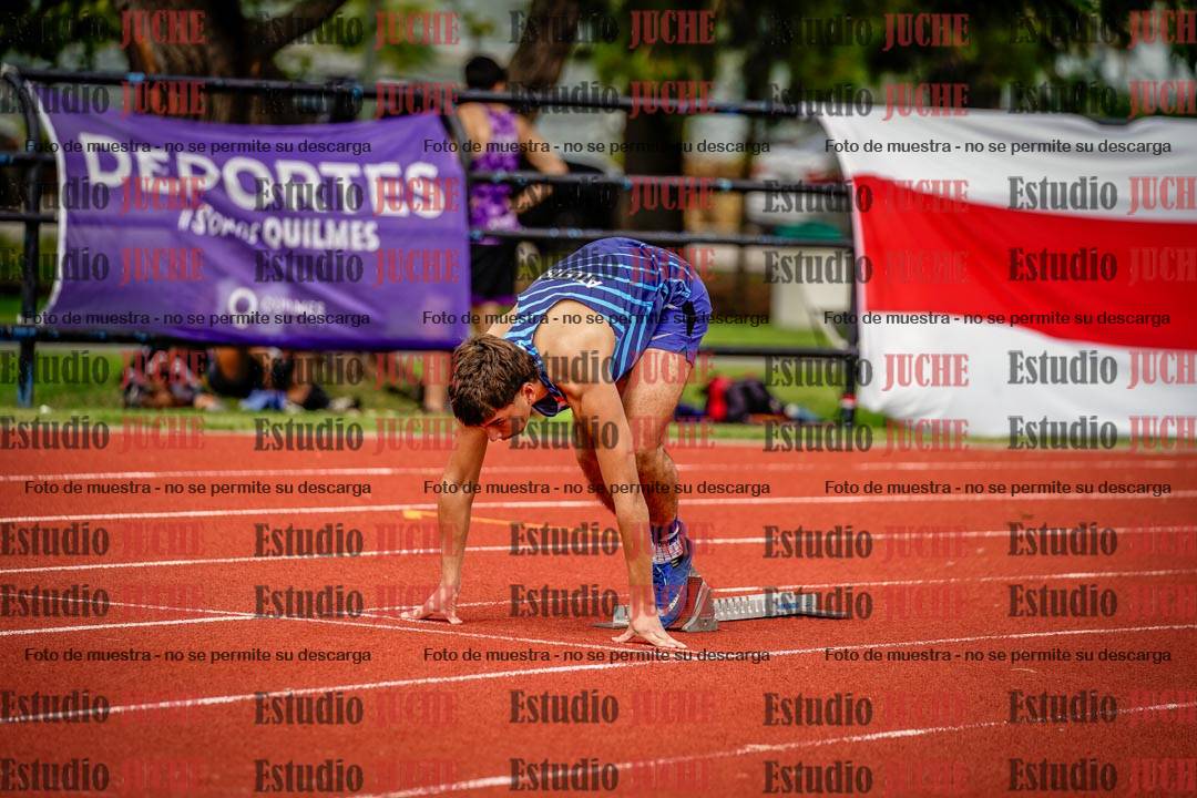 Fotos de los 200 m de varones