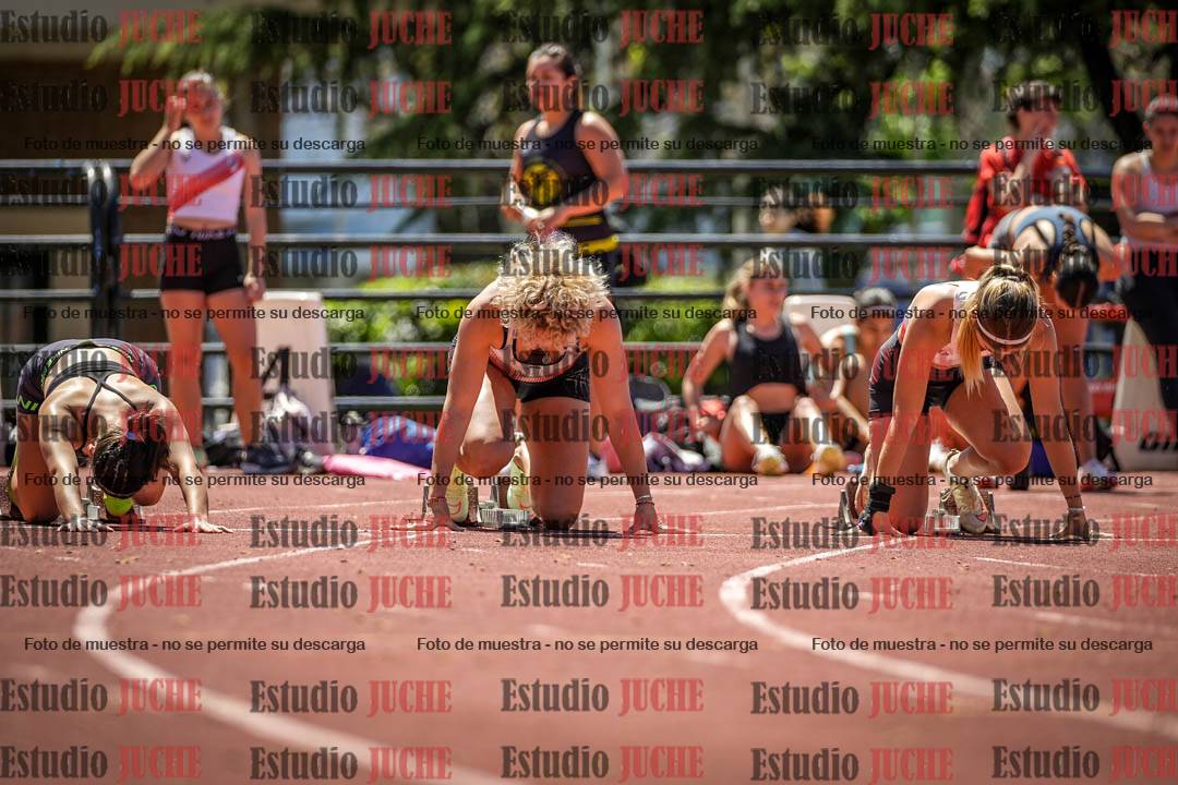 Fotos de los 100 m llanos de mujeres