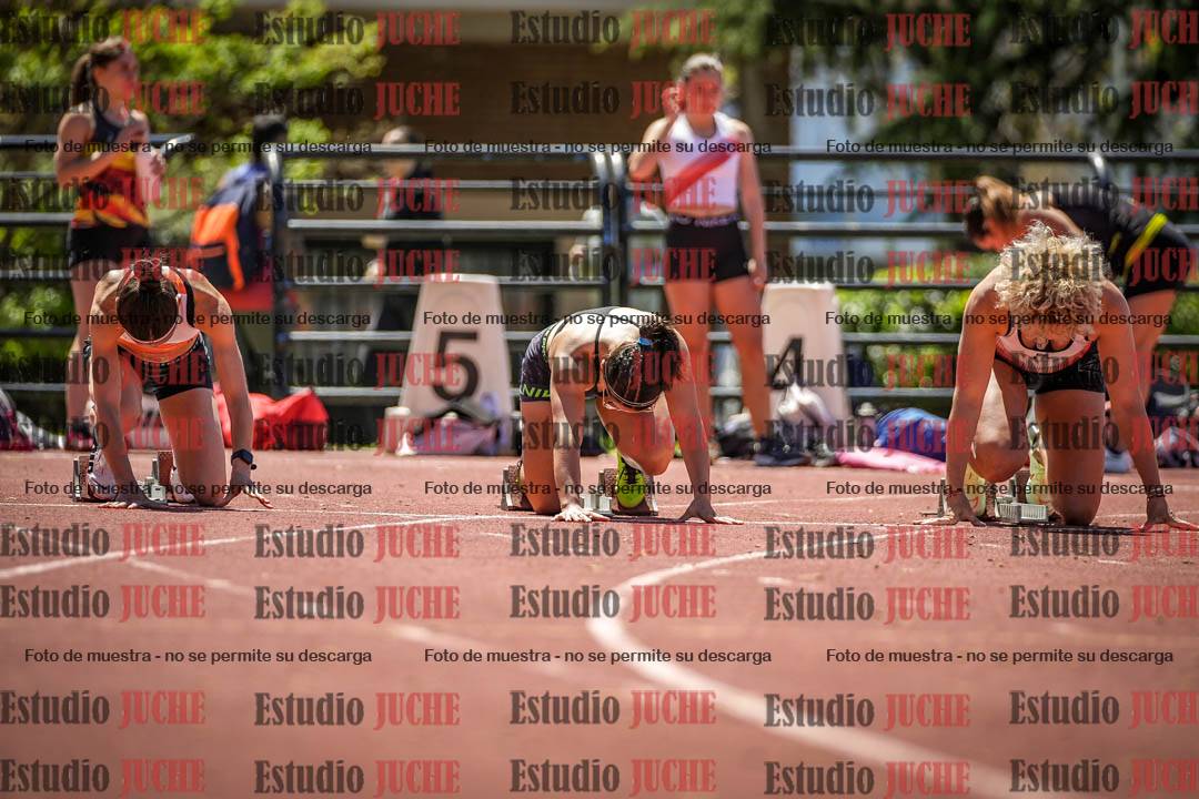 Fotos de los 100 m llanos de mujeres