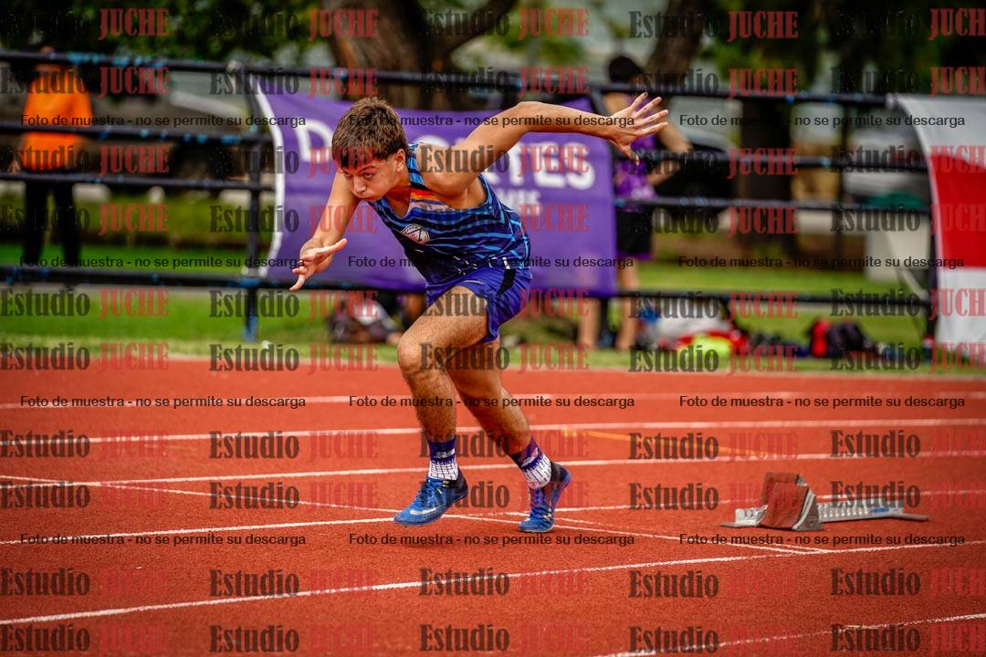 Fotos de los 200 m de varones
