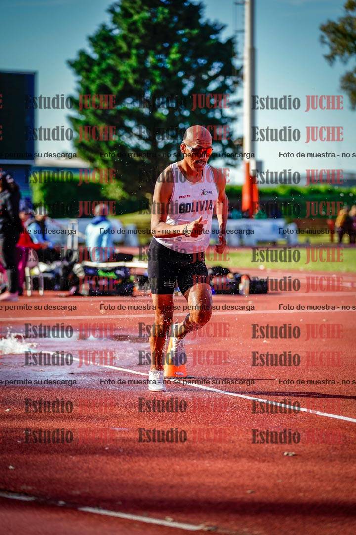 Fotos de los 3000 m con obstáculos de varones