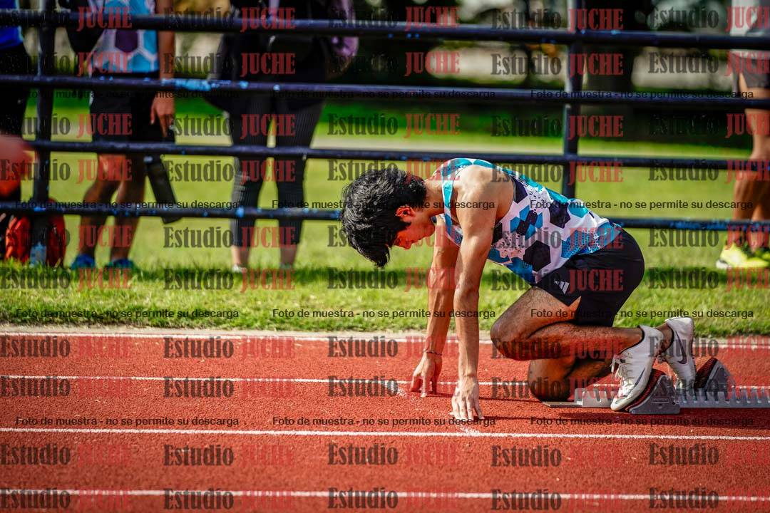 Fotos de los 200 m llanos de varones