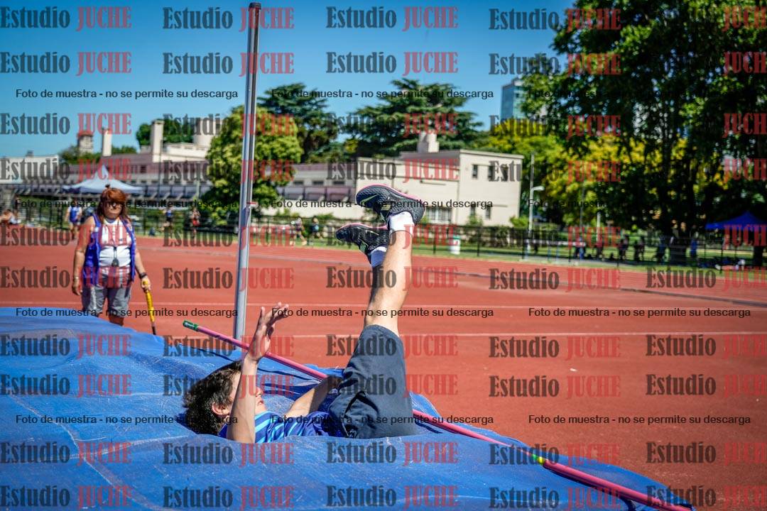 Fotos del salto en alto de varones