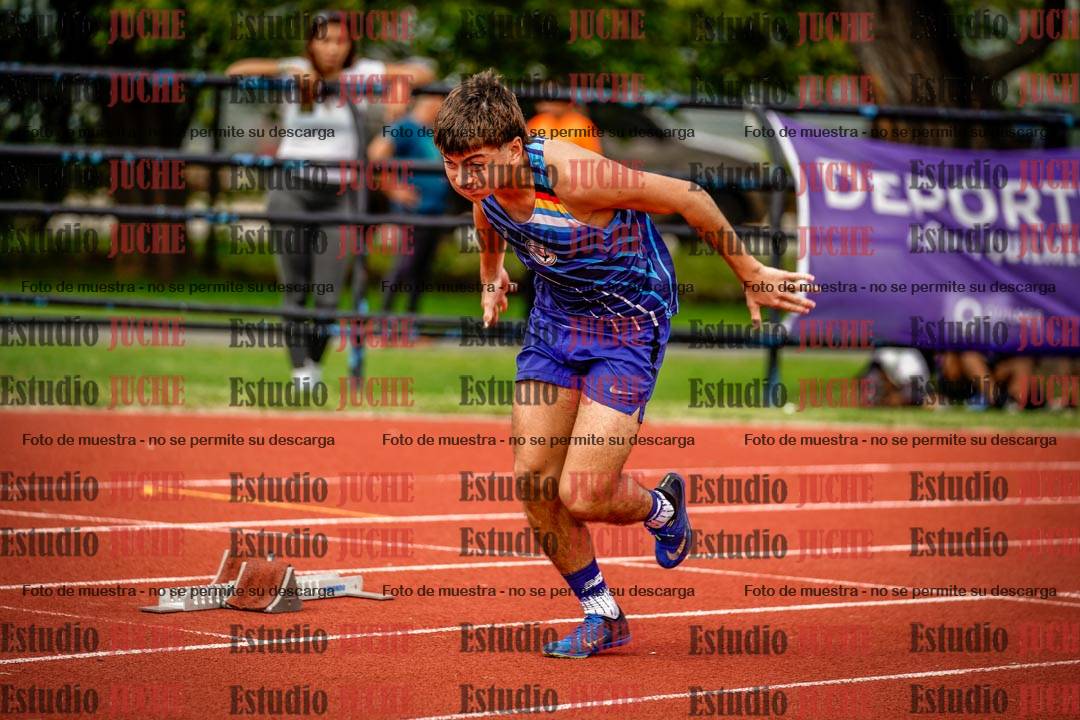 Fotos de los 200 m de varones