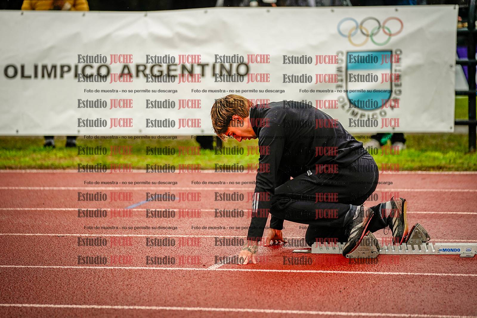 Fotos de los 400 m de varones
