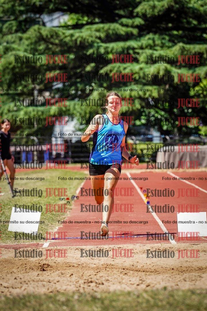 Fotos del salto en largo de mujeres - U14