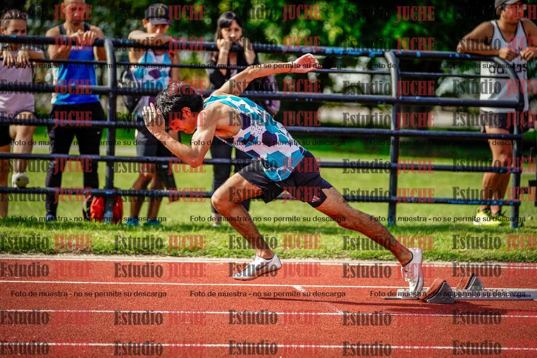 Fotos de los 200 m llanos de varones