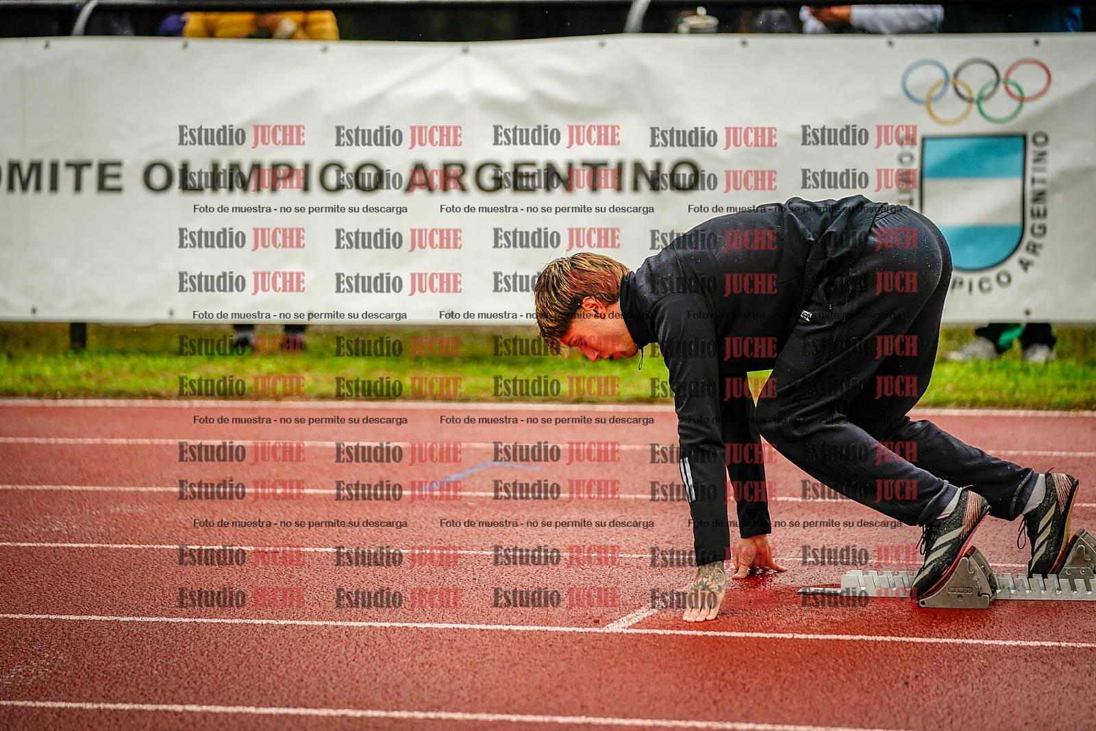 Fotos de los 400 m de varones
