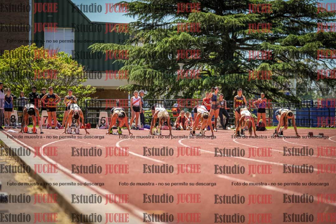 Fotos de los 100 m llanos de mujeres