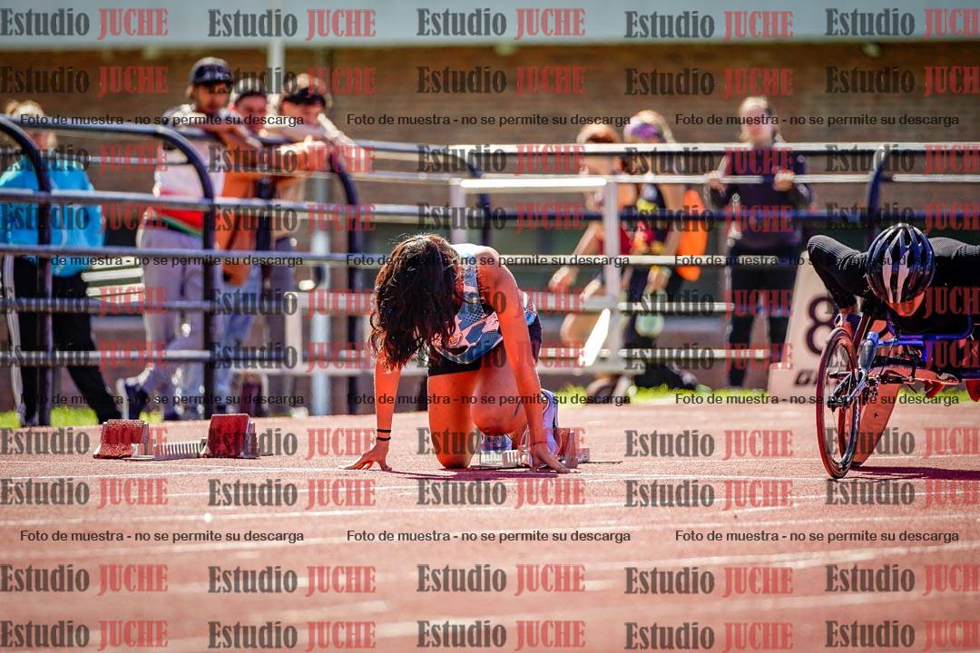 Fotos de los 100 m de mujeres