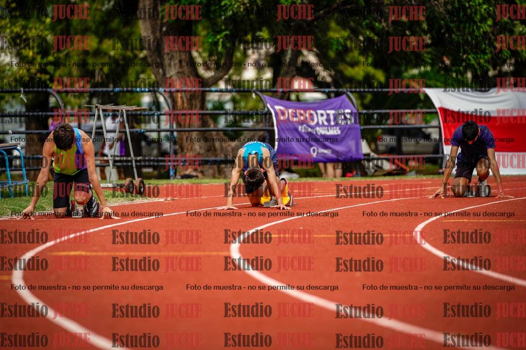 Fotos de los 200 m de varones