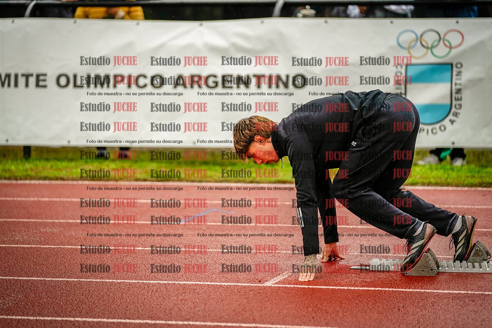 Fotos de los 400 m de varones