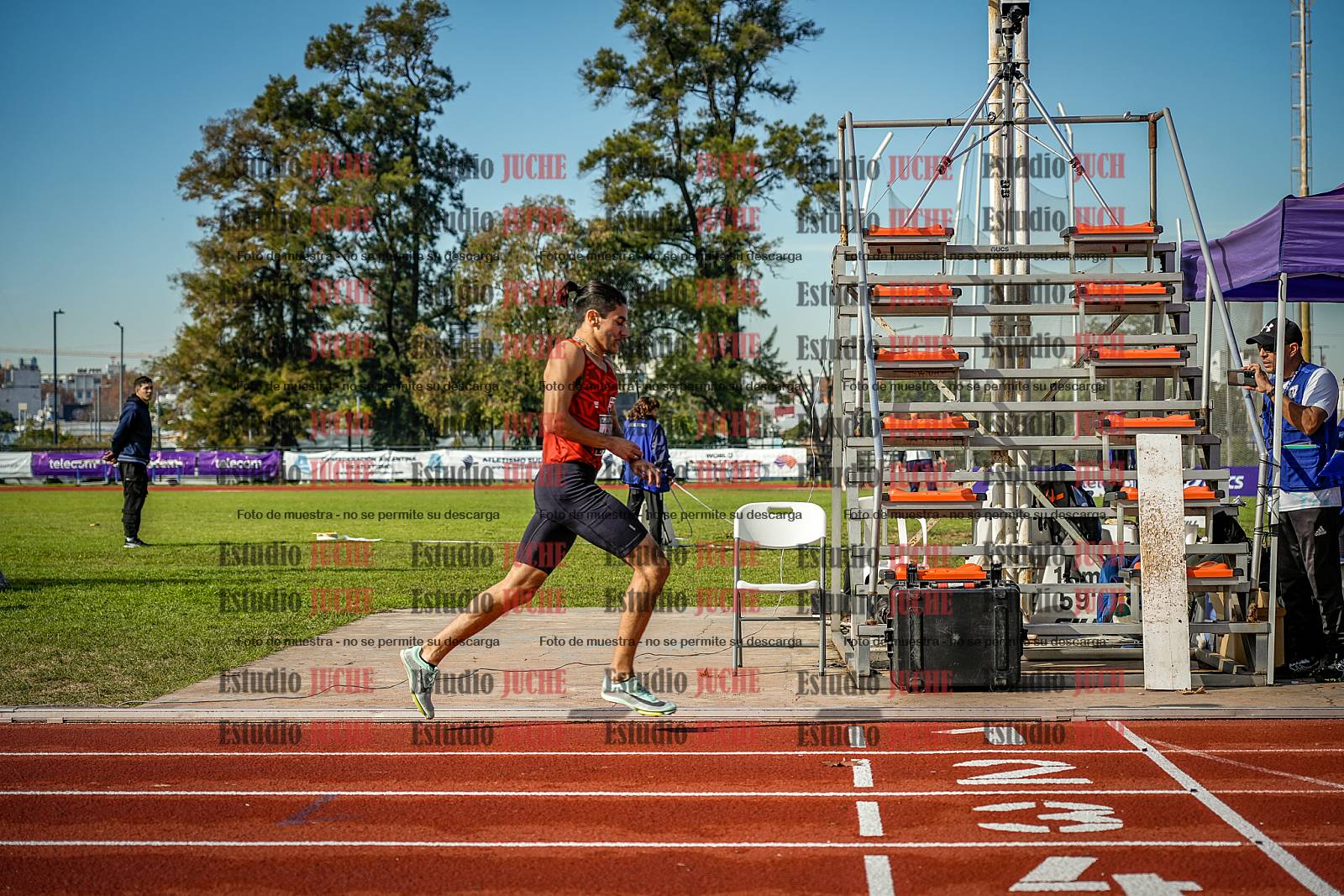 Fotos de los 800 m de varones