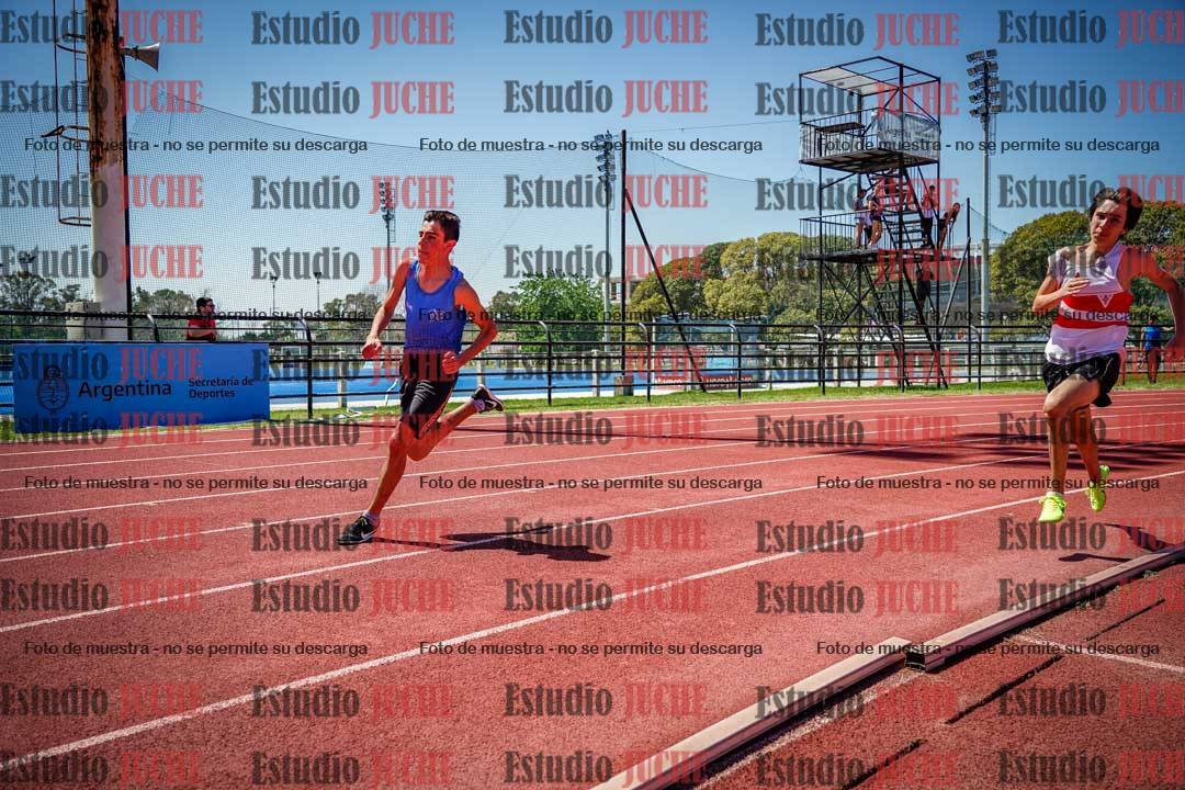 Fotos de los 200 m llanos de varones