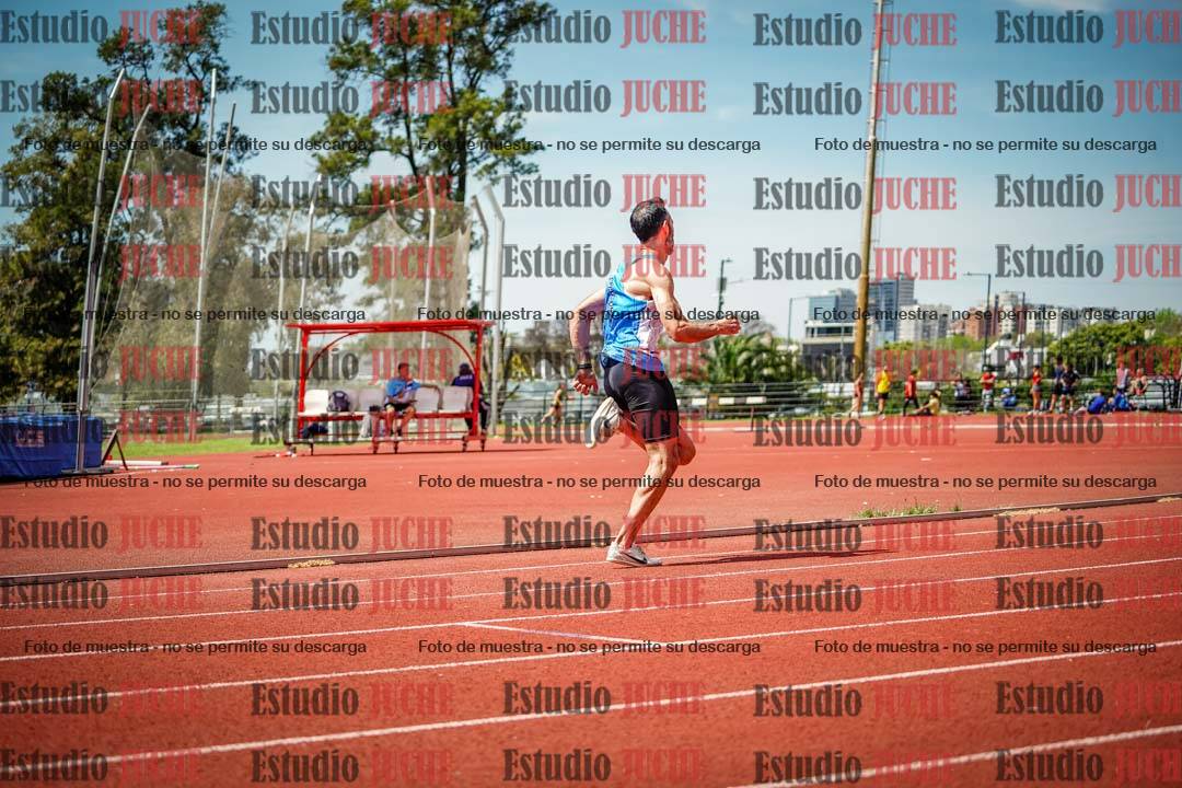 Fotos de los 400 m llanos de varones
