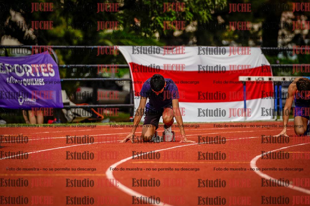 Fotos de los 200 m de varones
