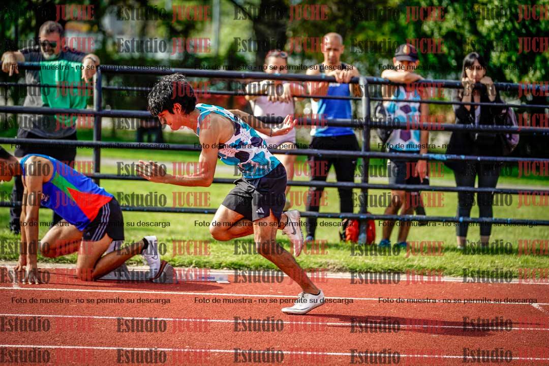 Fotos de los 200 m llanos de varones