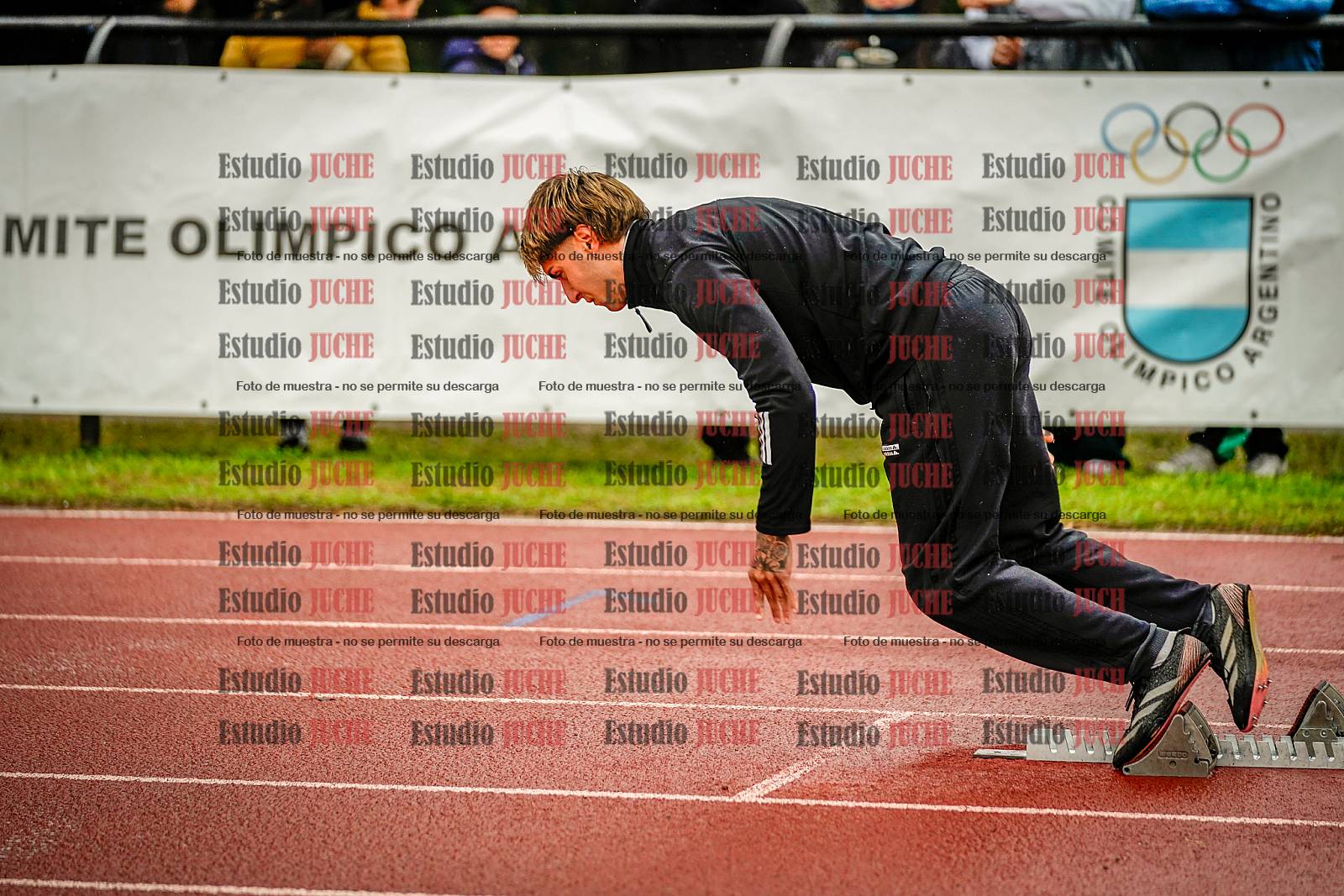 Fotos de los 400 m de varones