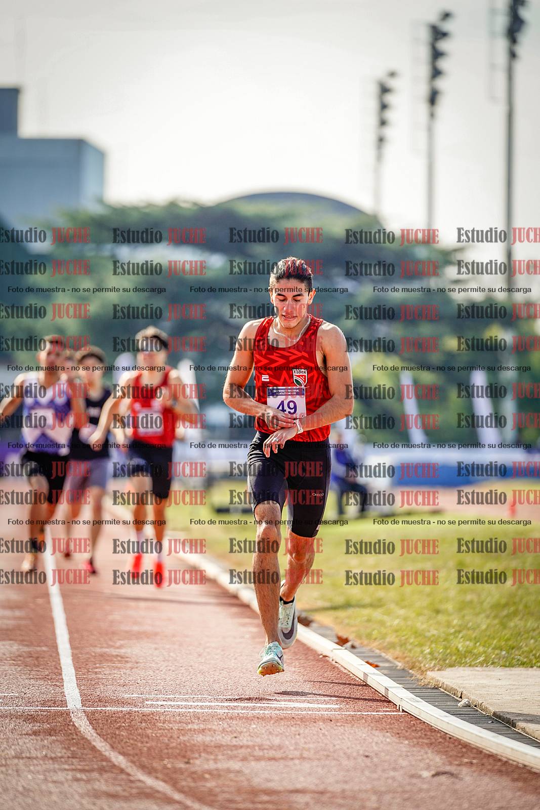 Fotos de los 800 m de varones