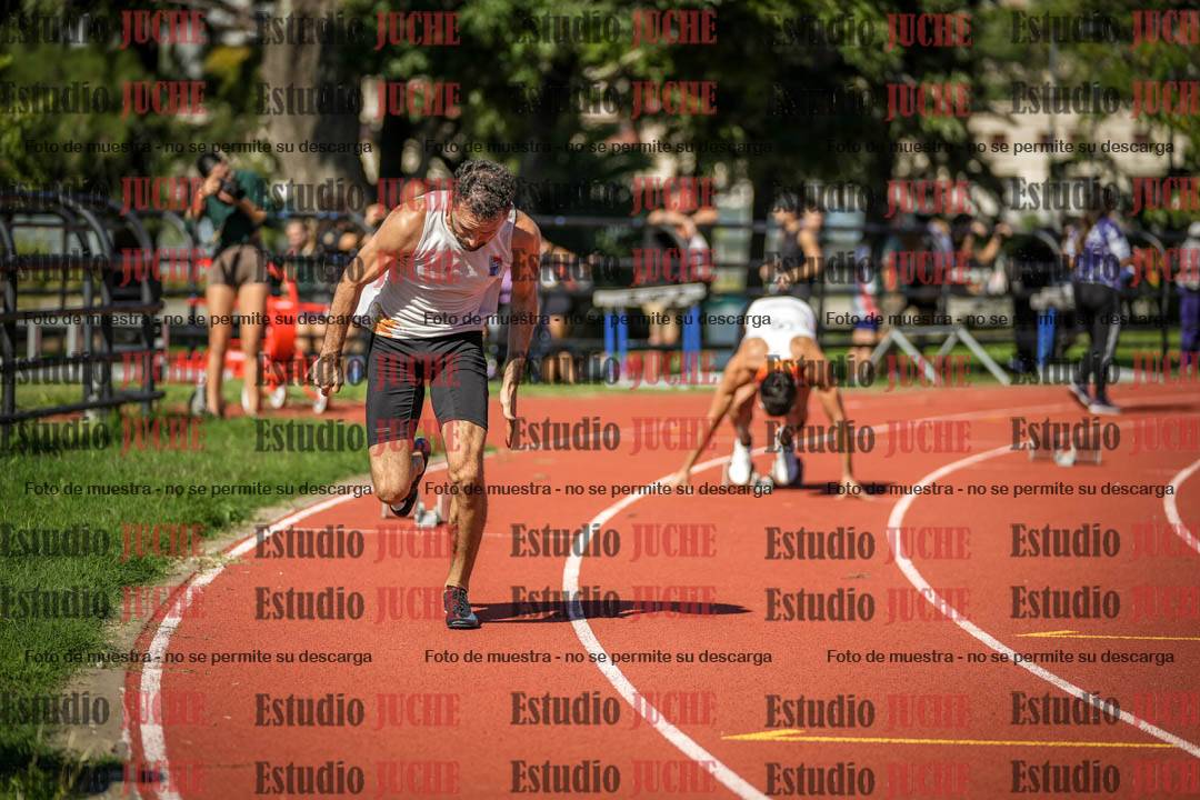 Fotos de los 200 m llanos de varones