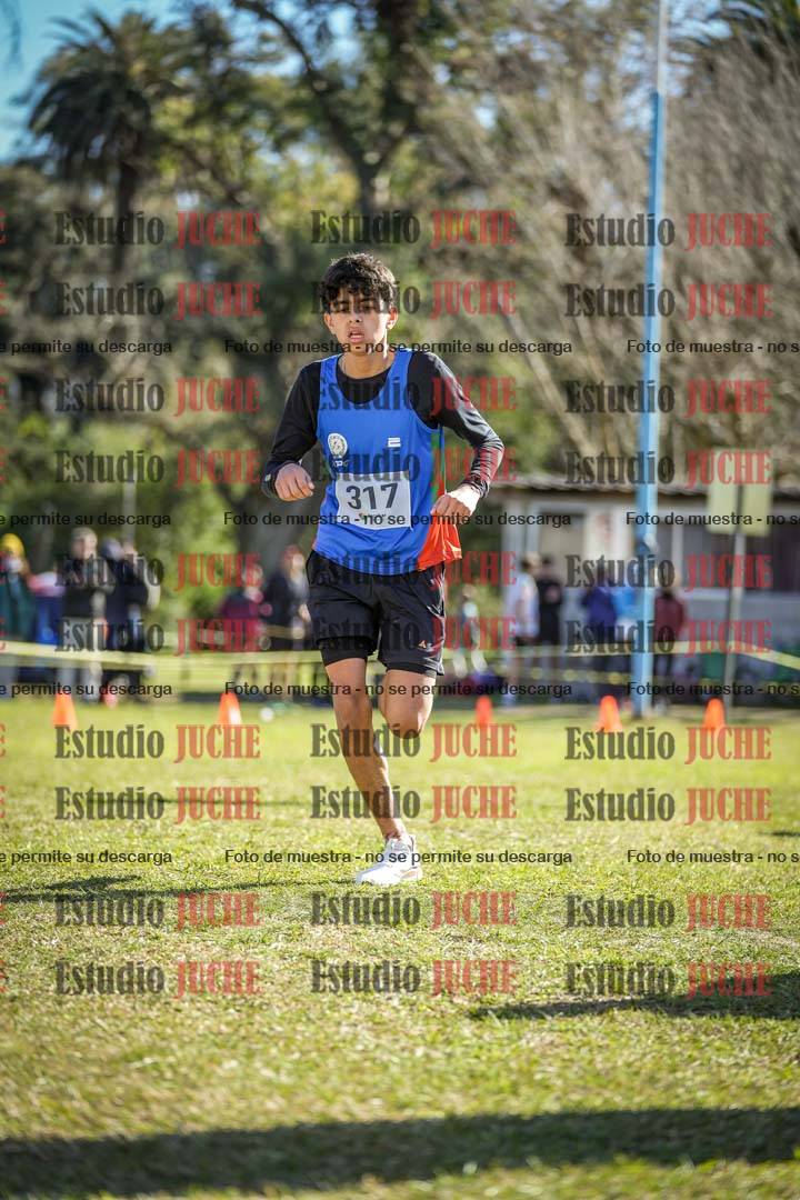 Fotos de la llegada del cross de 2000 m