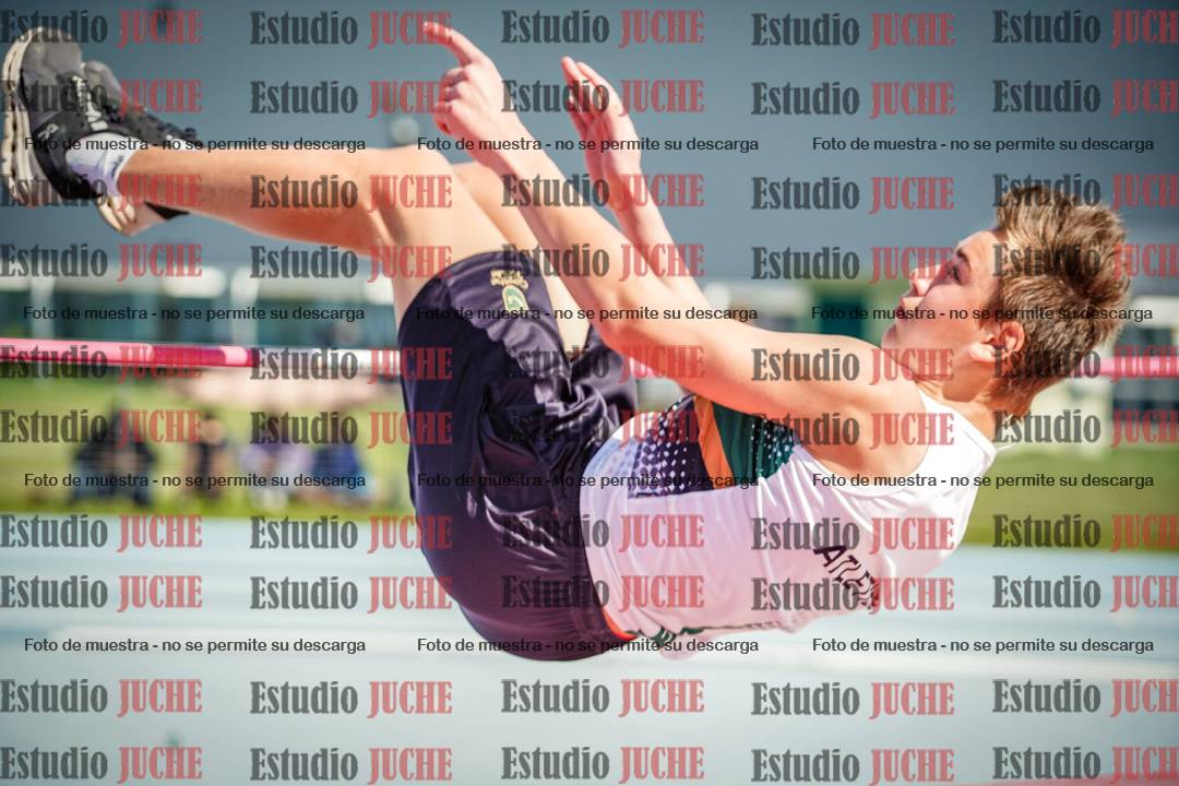 Fotos del salto en alto de varones