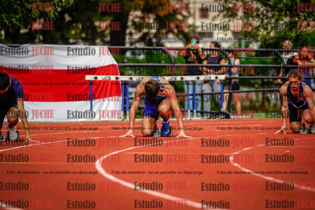 Fotos de los 200 m de varones