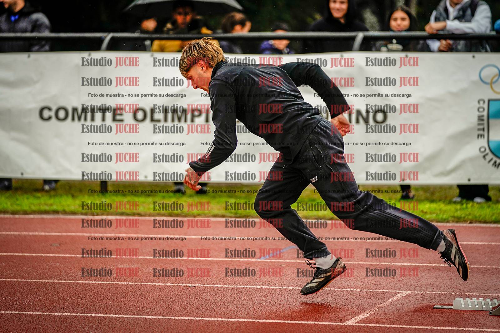 Fotos de los 400 m de varones