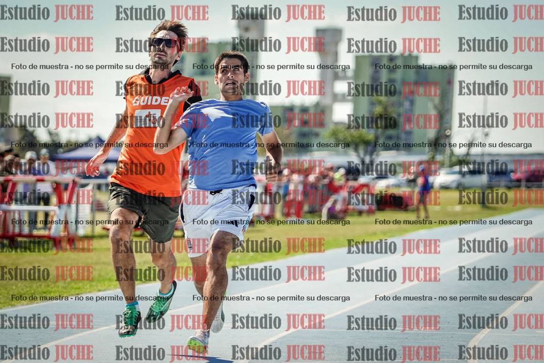 Fotos de los 100 m llanos de varones